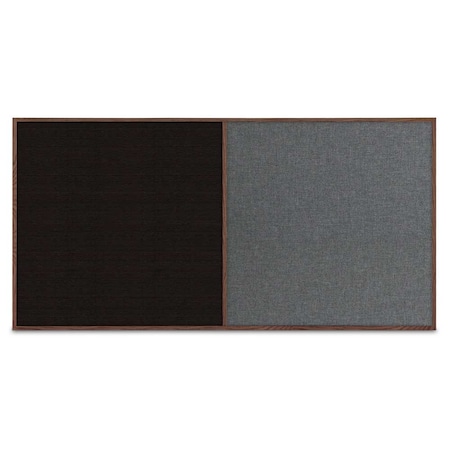 United Visual Products Enclosed Corkboard, 3 Door, 96"x48", 4" Fra, UV3406-GOLD-APRICOT UV3406-GOLD-APRICOT